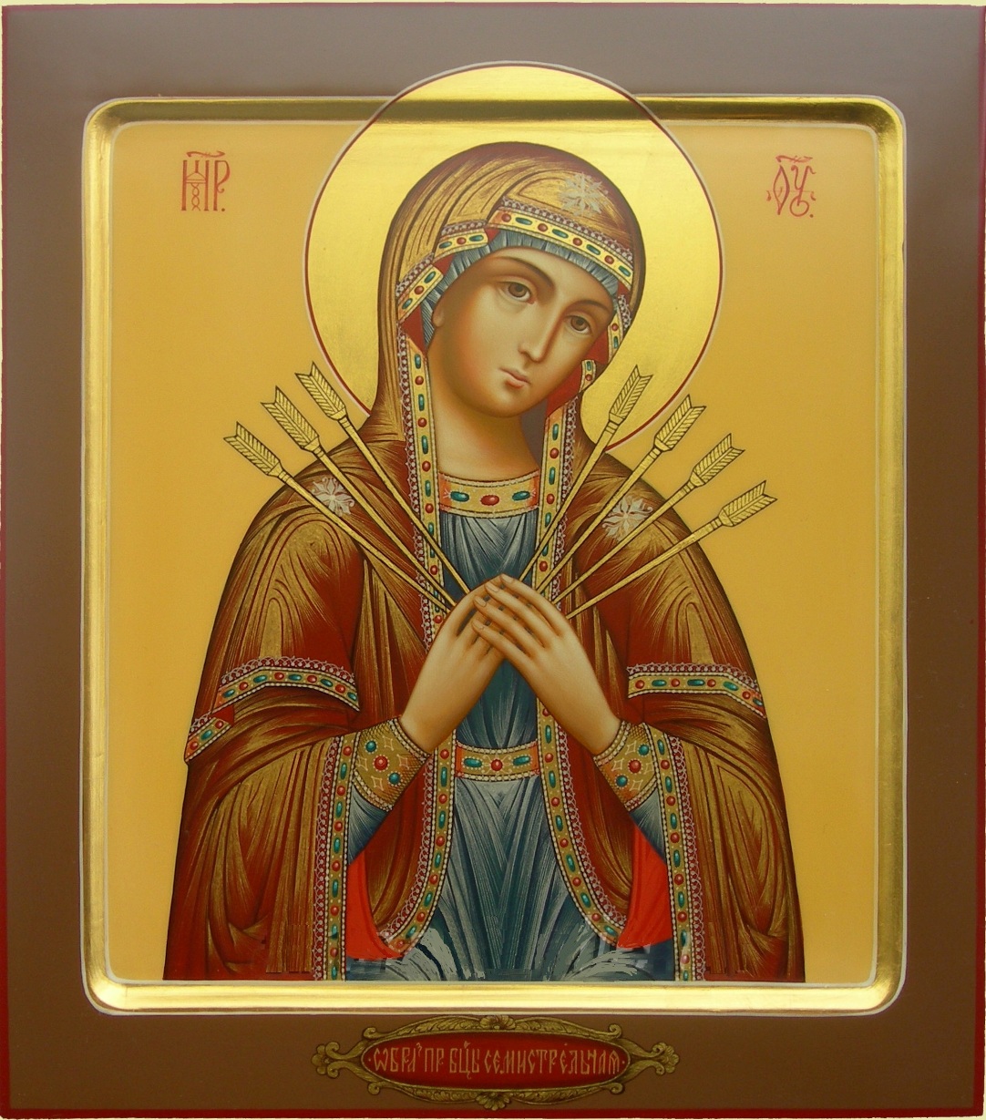 Почему икона называется Семипостученной Божией Матери и значение иконы Семипостученной Божией Матери и чем она помогает, где повесить картину