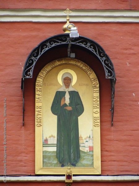 икона Матроны Московской Покровский монастырь
