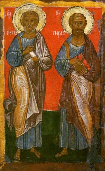 икона Петра и Павла