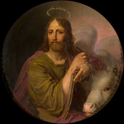 икона апостол и евангелист Лука