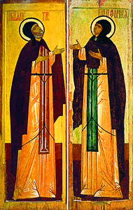 Икона Петра и Февронии