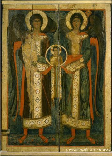 Икона Архангела Михаила и Гавриила