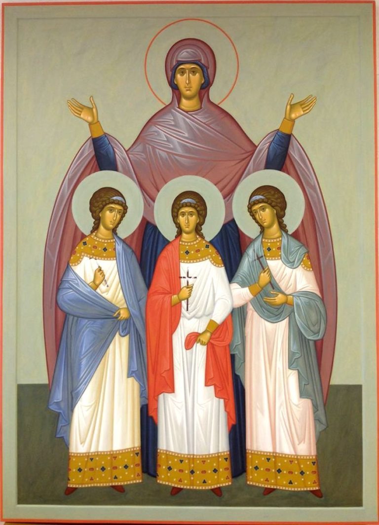 Молитва Вере, Надежде, Любови и матери их Софии почему им