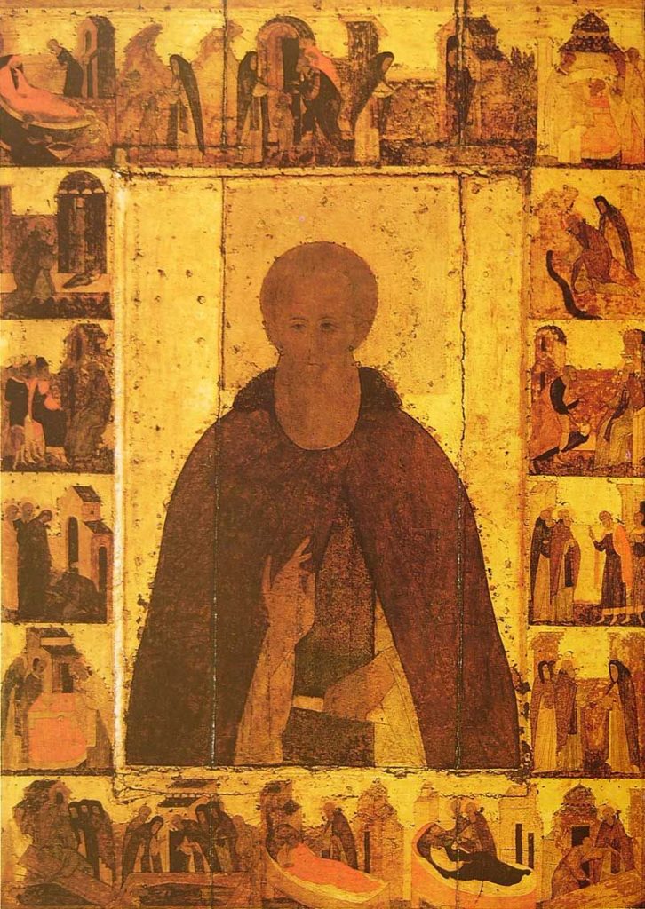 Икона Сергия Радонежского