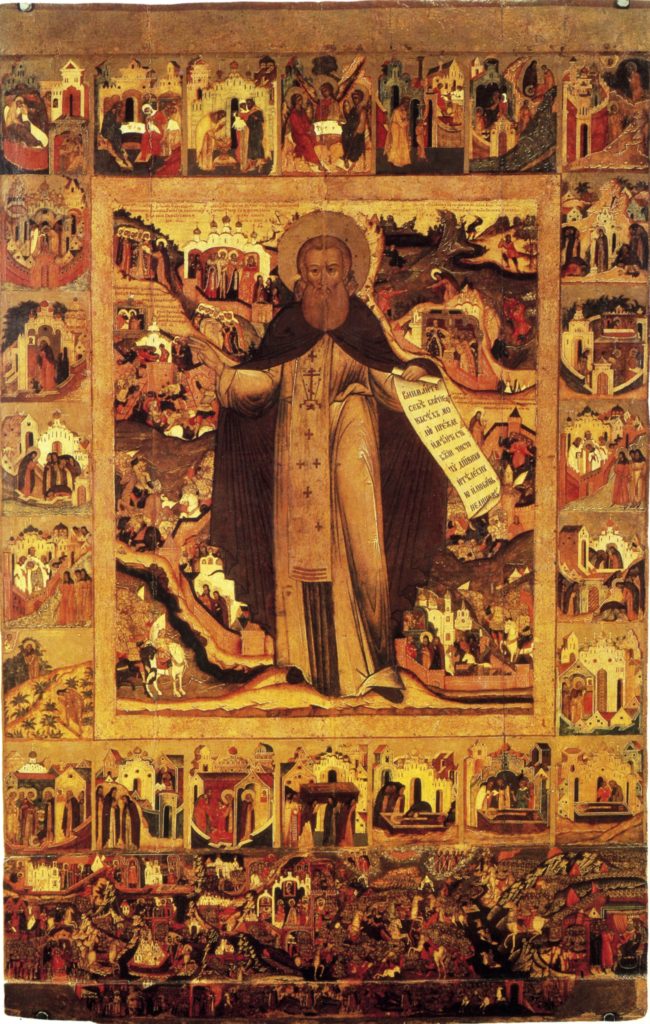 Икона Сергия Радонежского