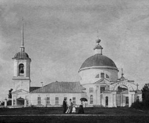 Церковь Корсунской Богоматери в Дегтево, XIX век.