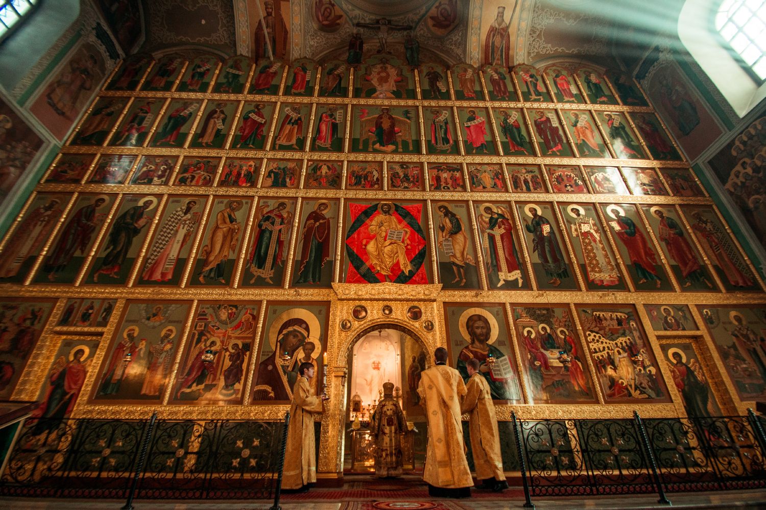 Иконостас Благовещенского собора Московского Кремля