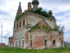 Покровская церковь села Митино Гаврилов-Ямского района Ярославской области