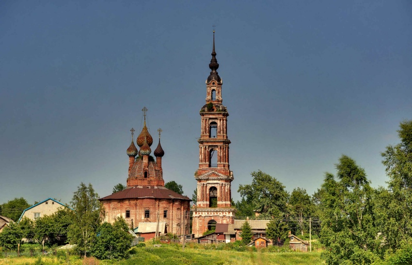Казанский храм Курба