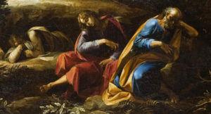 Иоанн Богослов, Моление о чаше (фрагмент), Эль Греко