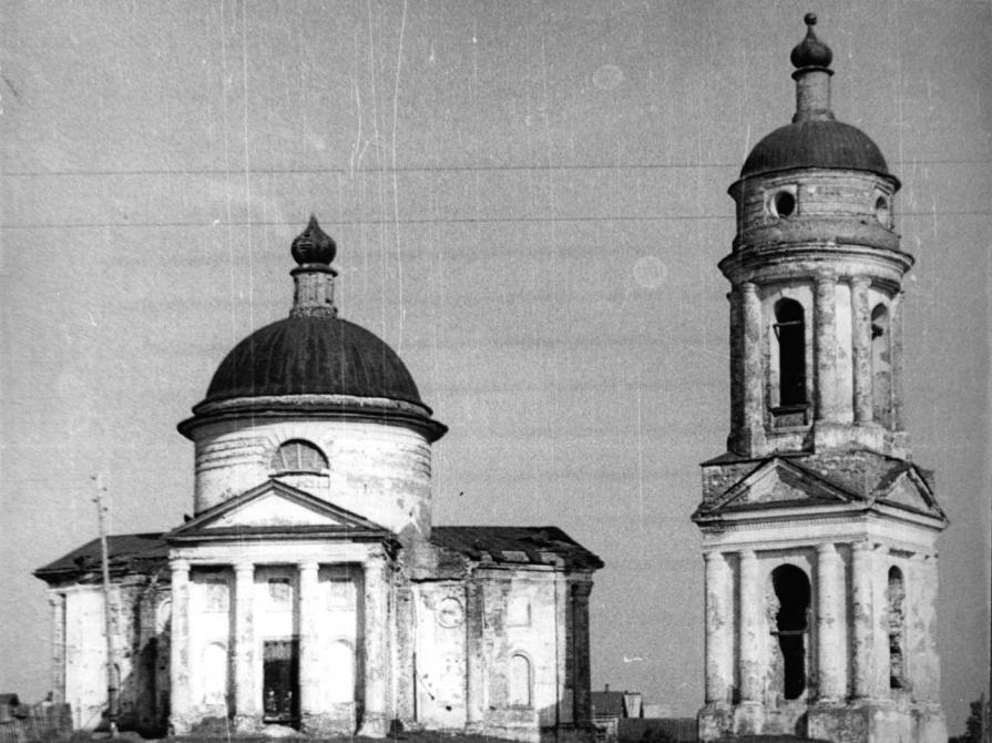 Церковь Тихвинской иконы Божией МАтери в селе Вороновка