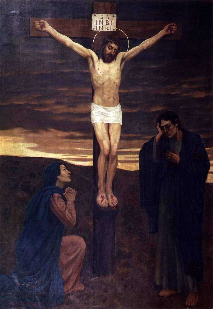 Распятие Христа на Кресте В Васнецов 1902 г