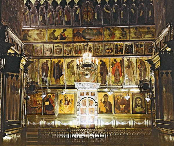 Ионостас Троицкого собора Троице-Сергиевой лавры