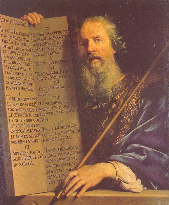 Филипп де Шампень. Пророк Моисей 1648