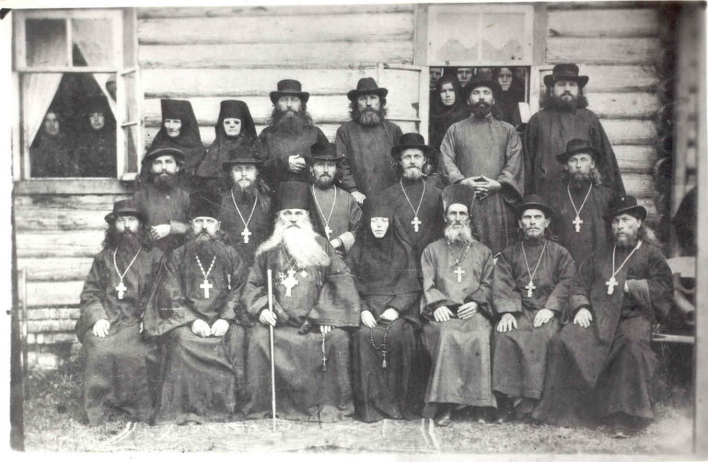 Ново-Богородицкая Парфёновская  женская община  Фотография сделана предположительно до 1907 года