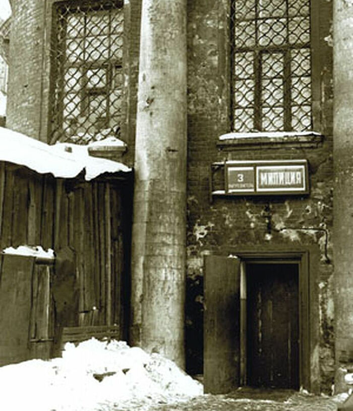 В советское время в Знаменской церкви Новоспасского монастыря располагался вытрезвитель