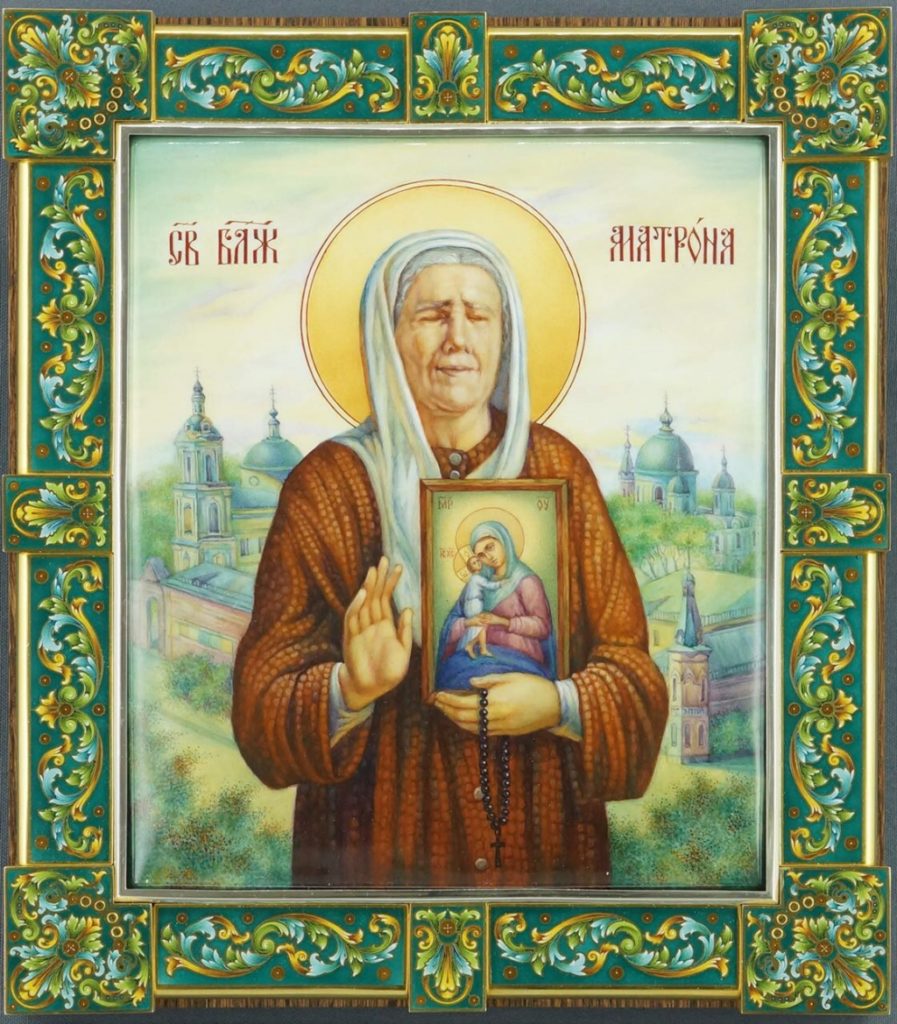 Икона святой Блаженной Матроны Московской