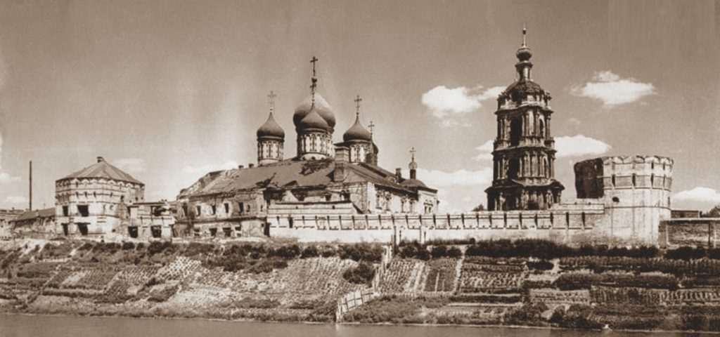 Новоспасский монастырь 19в