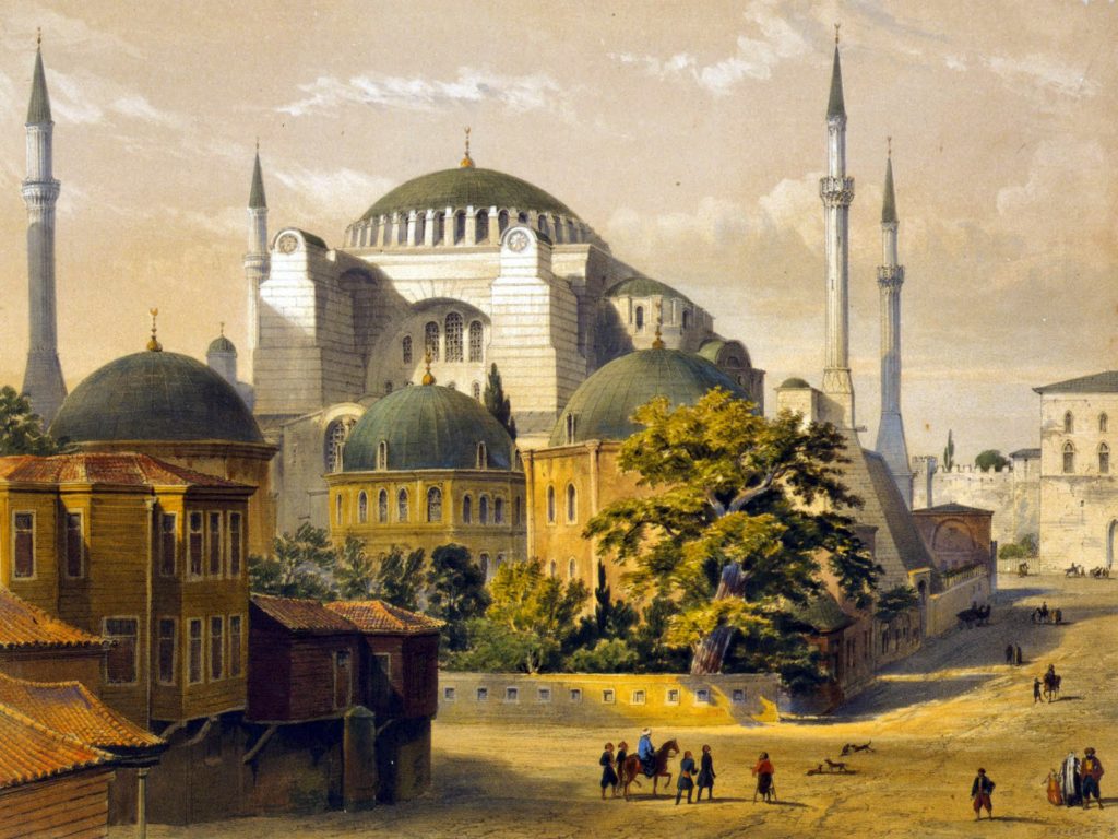 Собор Святой Софии (Константинополь). Византия. 