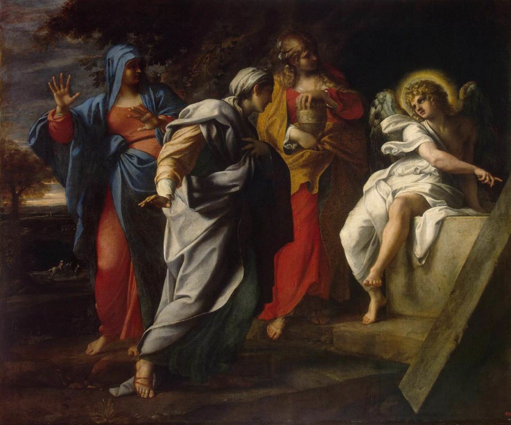«Святые жёны-мироносицы у гроба воскресшего Христа» — картина итальянского художника эпохи Позднего Возрождения Аннибале Каррачи.