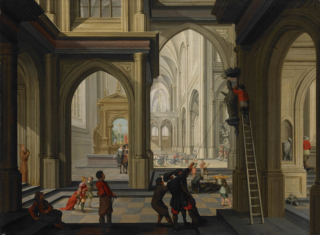 Иконоборчество. Дирк ван Делен. 1556