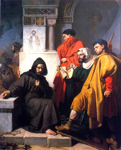 Иконоборцы (картина Доменико Морелли, XIX век)