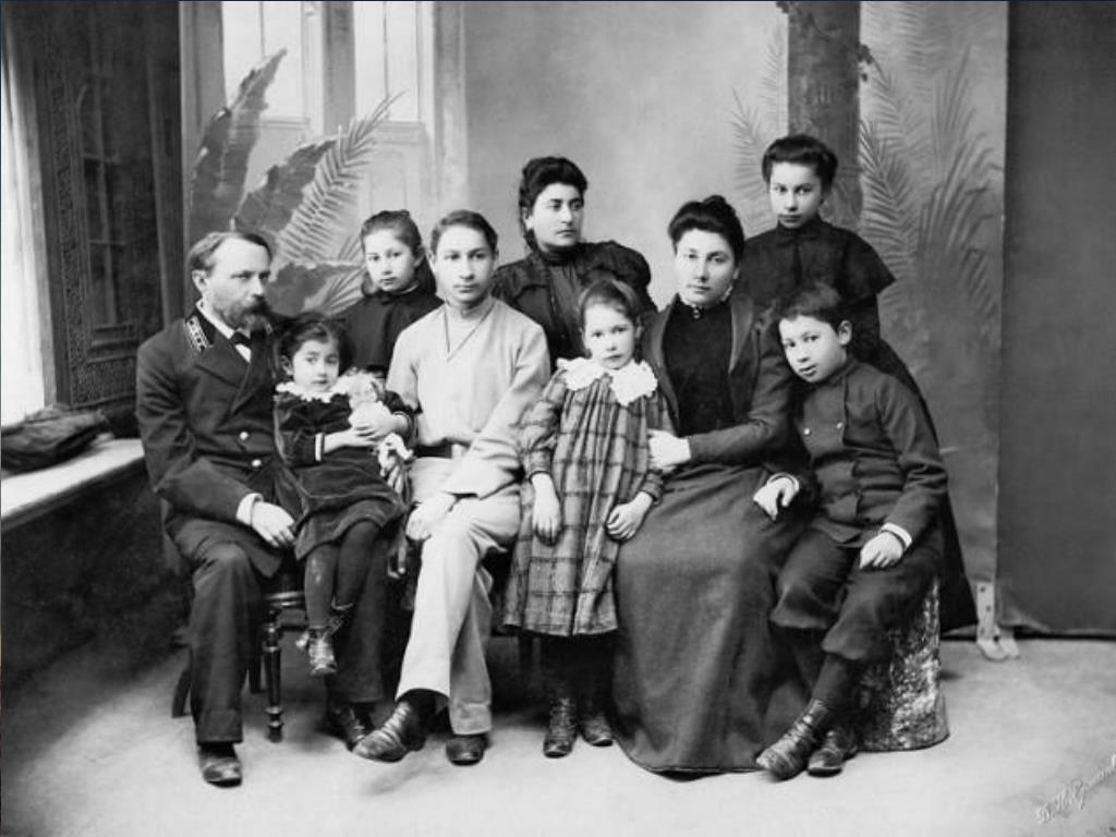 Павел Флоренский с семьёй
