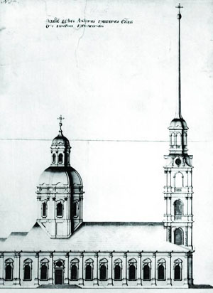 В 1733-1737 гг. на Невском проспекте была построена церковь Рождества Богородицы по образцу Петропавловского собора.