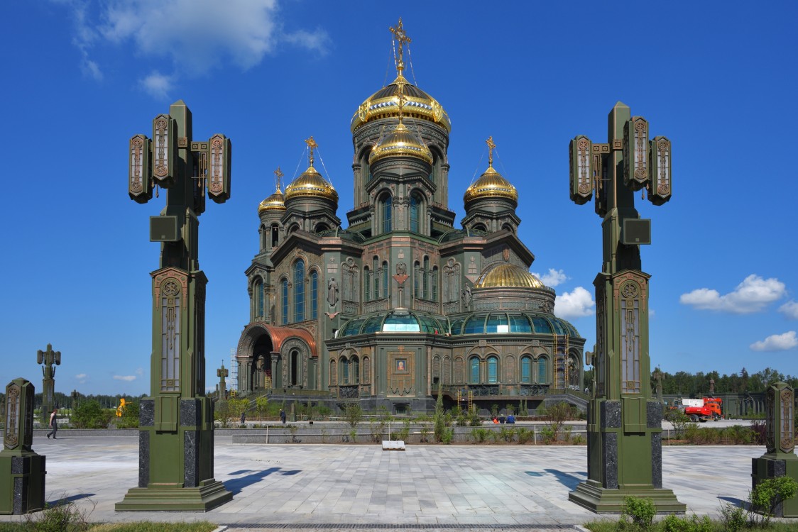 Храм в парке патриот в подмосковье фото