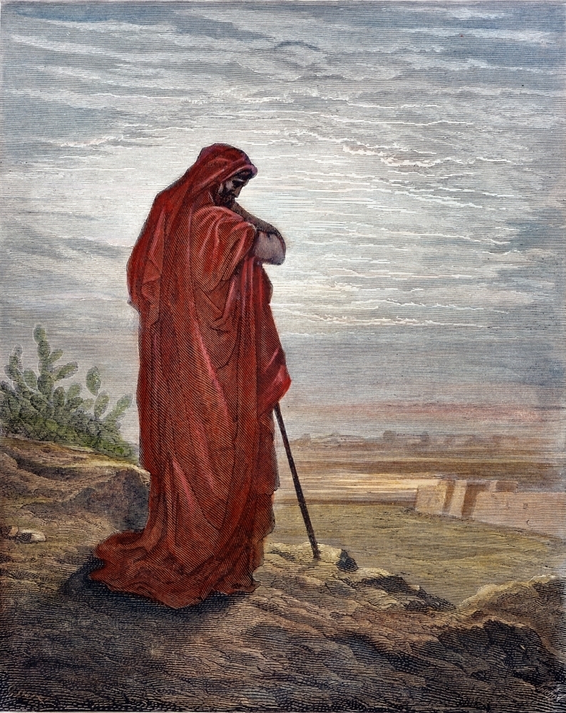 Пророк Амос Поль Гюстав Доре  Графика, 1876